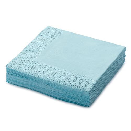 servilletas desechables verdes menta para fiestas