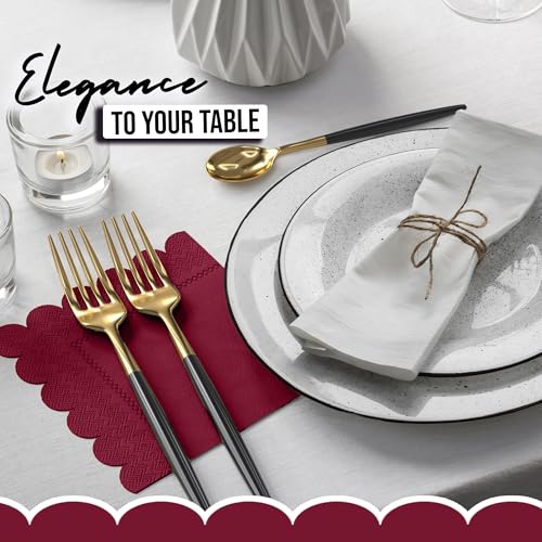 servilletas escallopadas 50 pzs para eventos