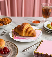servilletas escallopadas para eventos especiales