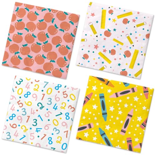 servilletas escolares para decoración