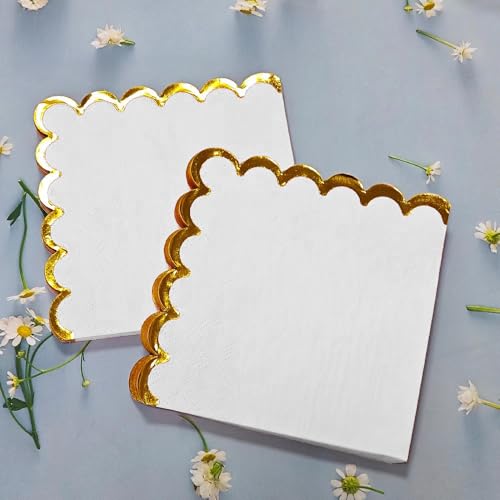 servilletas festoneadas para bodas y eventos