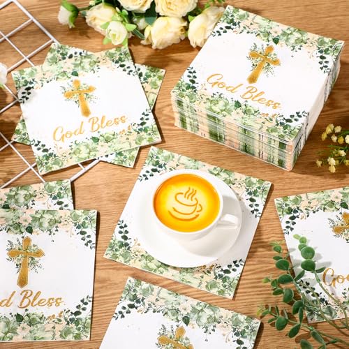 servilletas florales para eventos cristianos