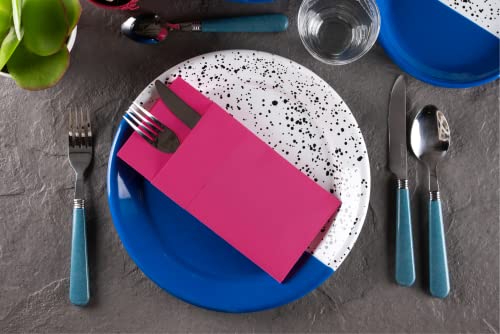 servilletas fucsias para eventos especiales