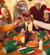 servilletas ideales para celebraciones navideñas