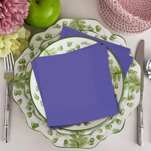 servilletas moradas ideales para eventos