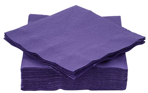 servilletas moradas para bodas elegantes