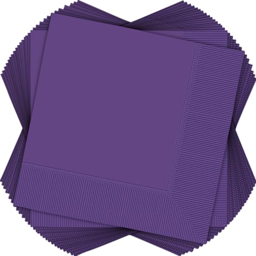 servilletas moradas para fiestas