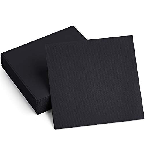 servilletas negras para uso diario en cocina