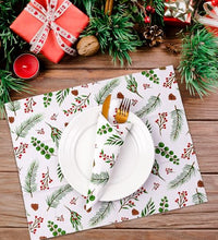 servilletas para cocina y baño en Navidad