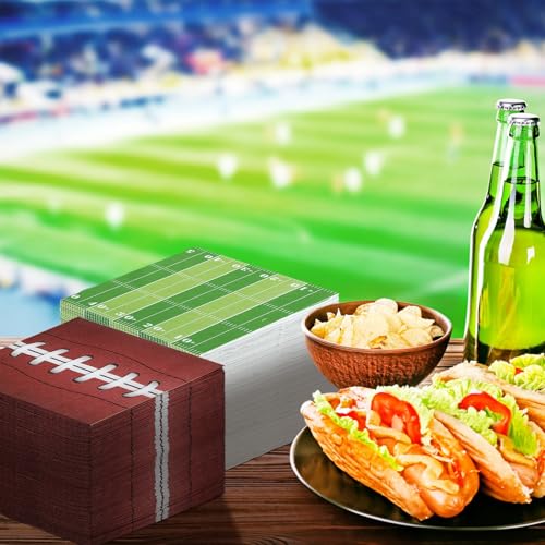 servilletas para tailgate de fútbol