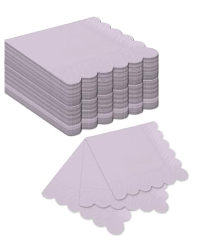servilletas púrpuras para fiestas