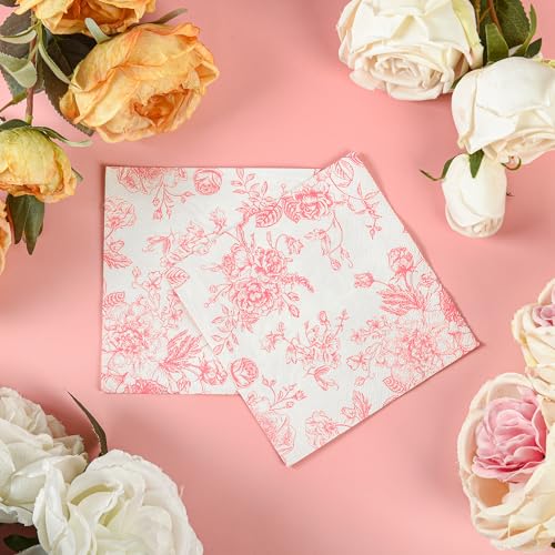 servilletas rosas para eventos especiales