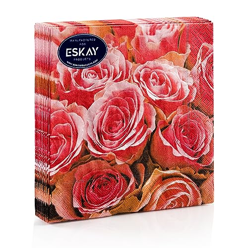 servilletas rosas para fiestas elegantes
