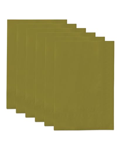 Servilletas verdes para fiestas y eventos