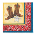 servilletas western para fiestas temáticas