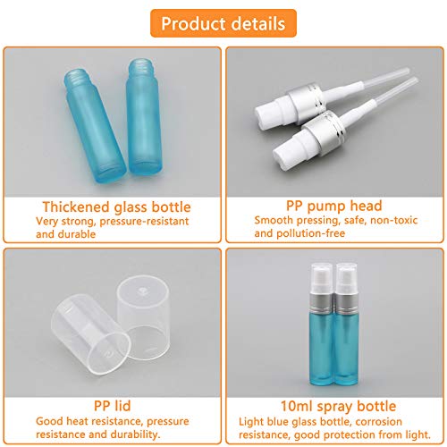 set de botellas de spray Ellbest con cuentagotas