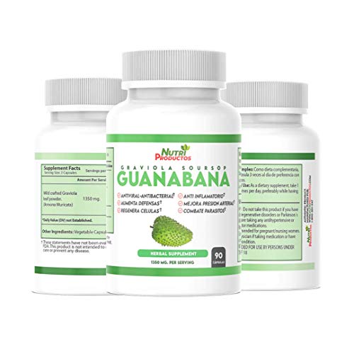 Set de cápsulas de guanábana potente