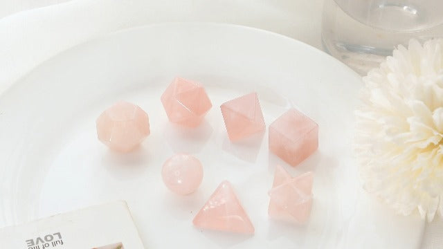 set de cristales para reiki y sanación