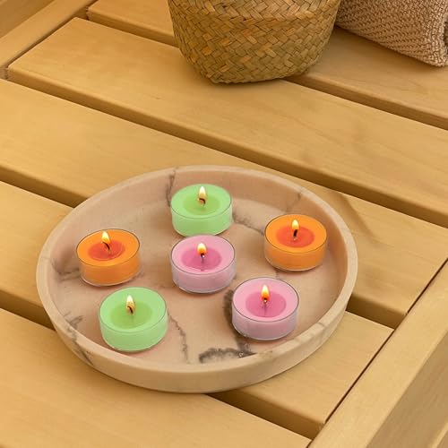 set de regalo con velas decorativas