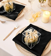 set de servilletas negras para bodas