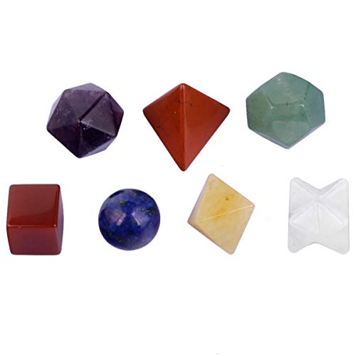 set de sólidos platónicos para meditación
