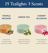 set de velas PartyLite para ambientar fiestas