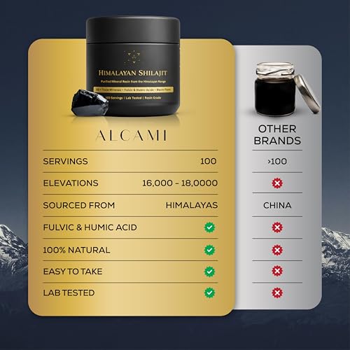 Shilajit de alta potencia para hombres