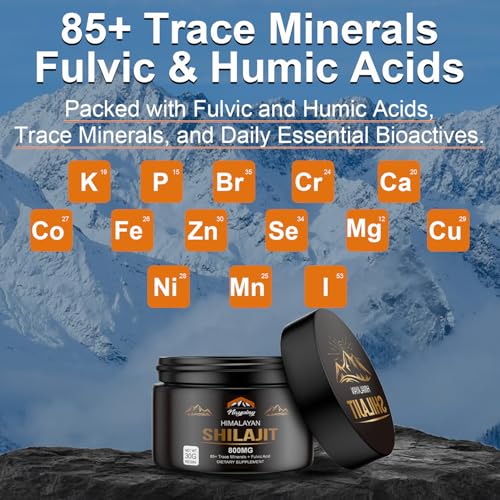 Shilajit Himalayo para fuerza física