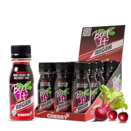 shots energéticos de betabel y cereza