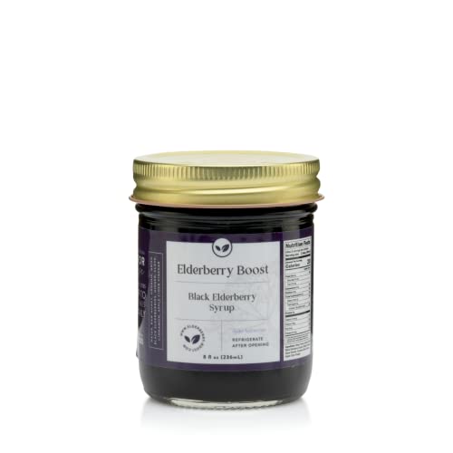 sirope de saúco natural para niños