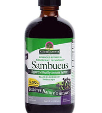 Sirope de saúco negro antioxidante