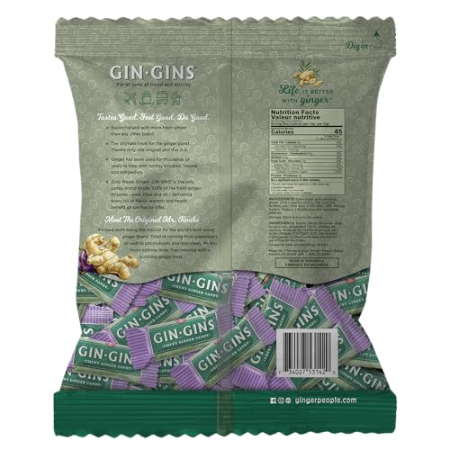 snack saludable de jengibre