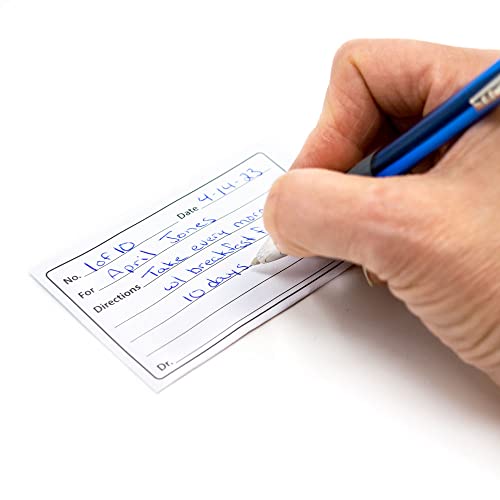 sobre impreso para organizar tus pastillas