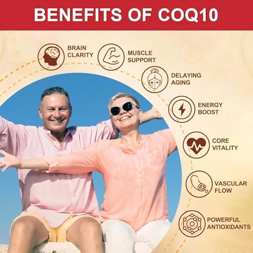 Softgels CoQ10 fácil de tomar
