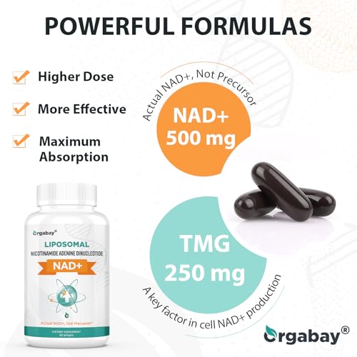Softgels de NAD+ para mejor salud