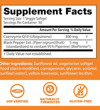 Softgels veganos de Coenzima Q10