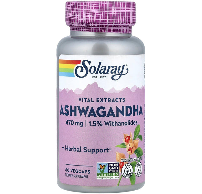 Solaray Ashwagandha 470 mg