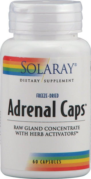Solaray Extracto adrenal en cápsulas