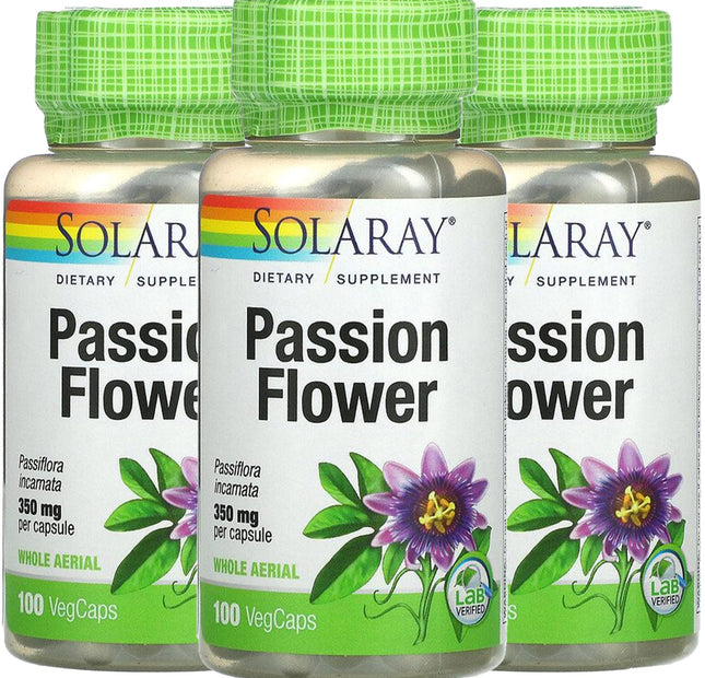 Solaray Flor de Pasión 350 mg