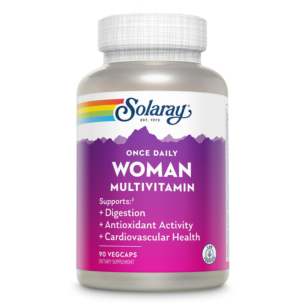 Solaray Multivitamínico Mujer con Hierro