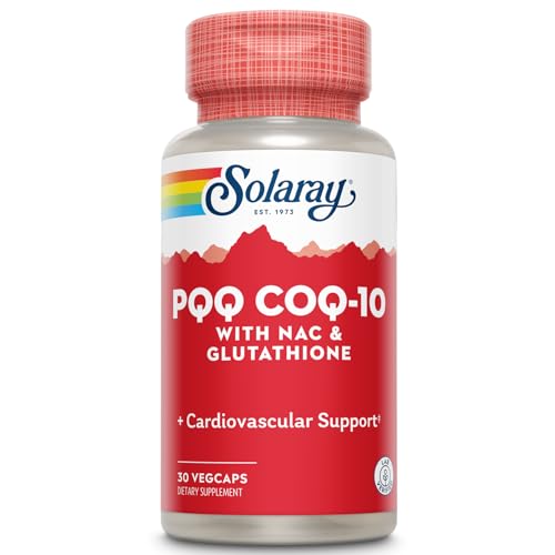 Solaray PQQ CoQ10 para el corazón