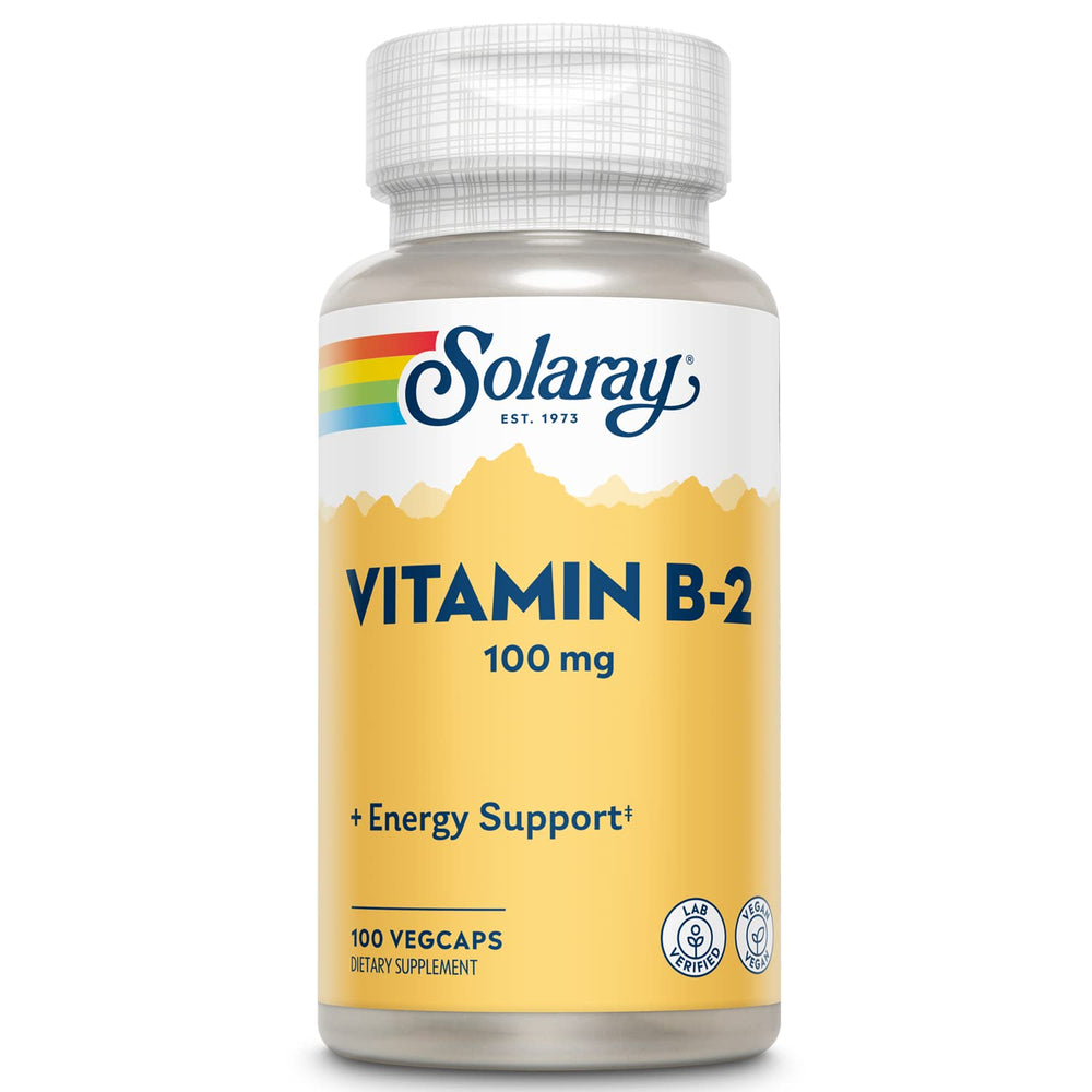 Solaray Vitamina B2 100 mg