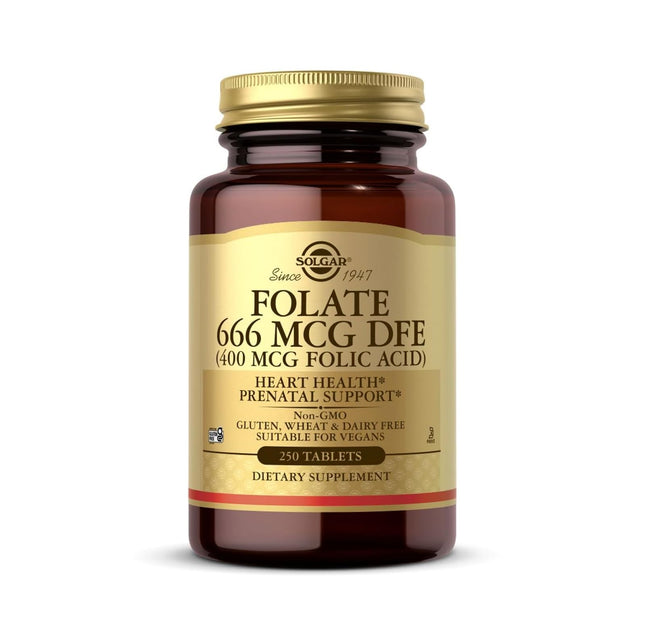 Solgar Ácido Fólico 400 mcg