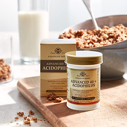 solgar acidophilus 60 cápsulas para flora intestinal