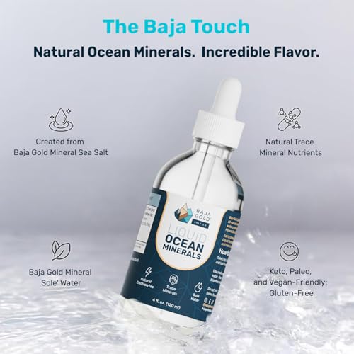 Solución salina rica en minerales esenciales
