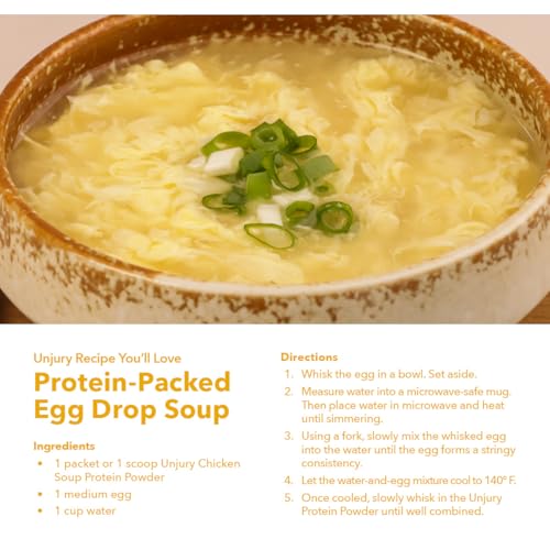 Sopa nutritiva para recuperación muscular