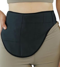 Soporte discreto para colostomía activa