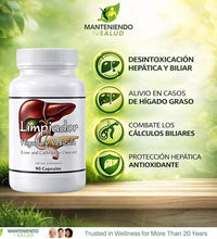 soporte hepático con cardo mariano