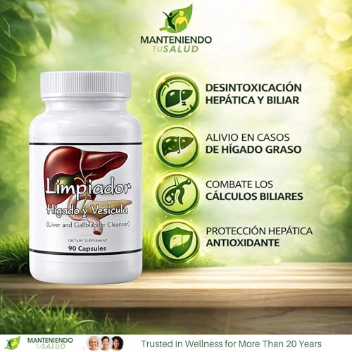 soporte hepático con cardo mariano