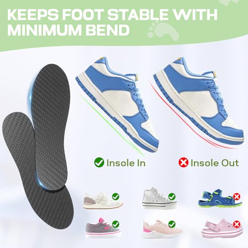 soporte ideal para pies en crecimiento
